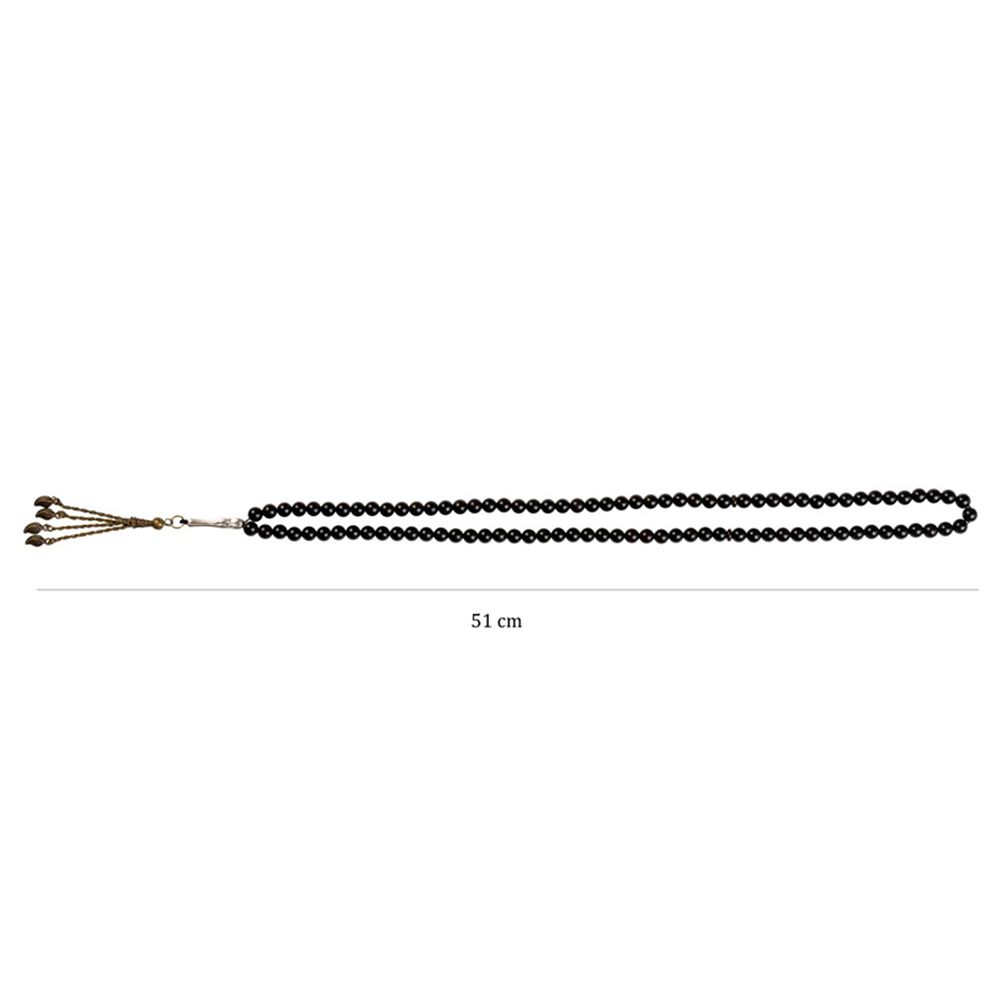 HilalFul - Islamic Prayer Beads - Black Wood