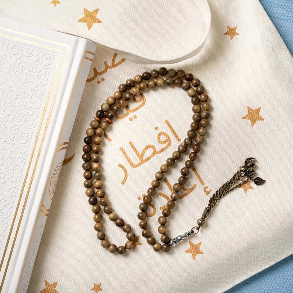 HilalFul - Islamic Prayer Beads - Wood