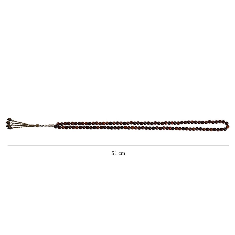 HilalFul - Islamic Prayer Beads - Rose Wood