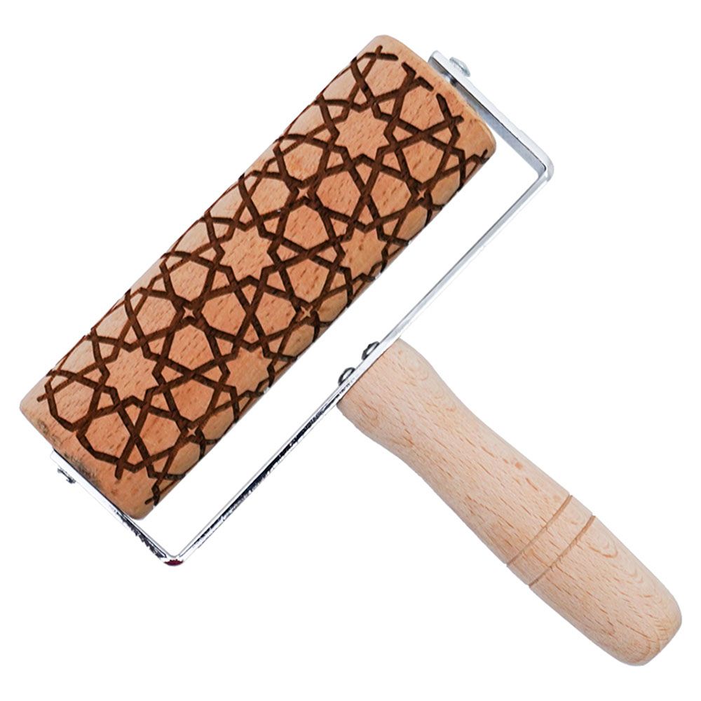 HilalFul - Islamic Art Pattern Rolling Pin