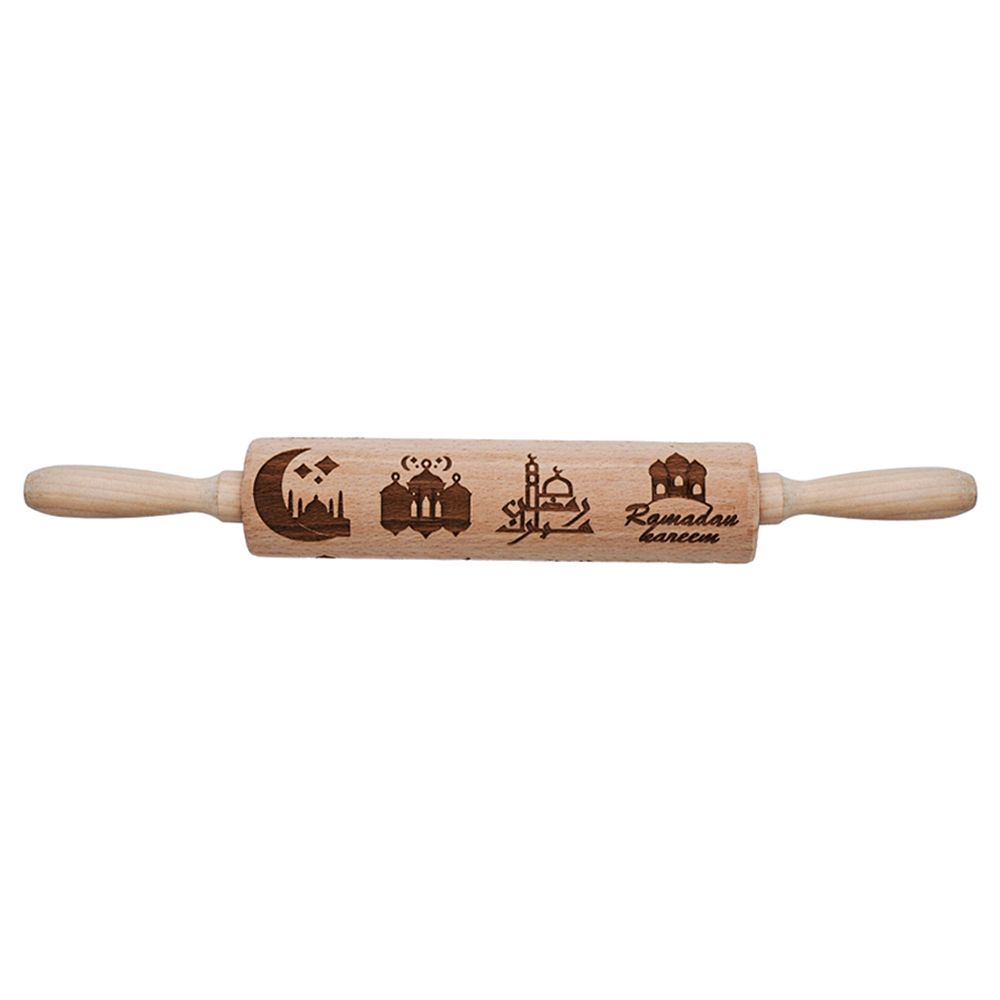 HilalFul - Ramadan Rolling Pin - Brown