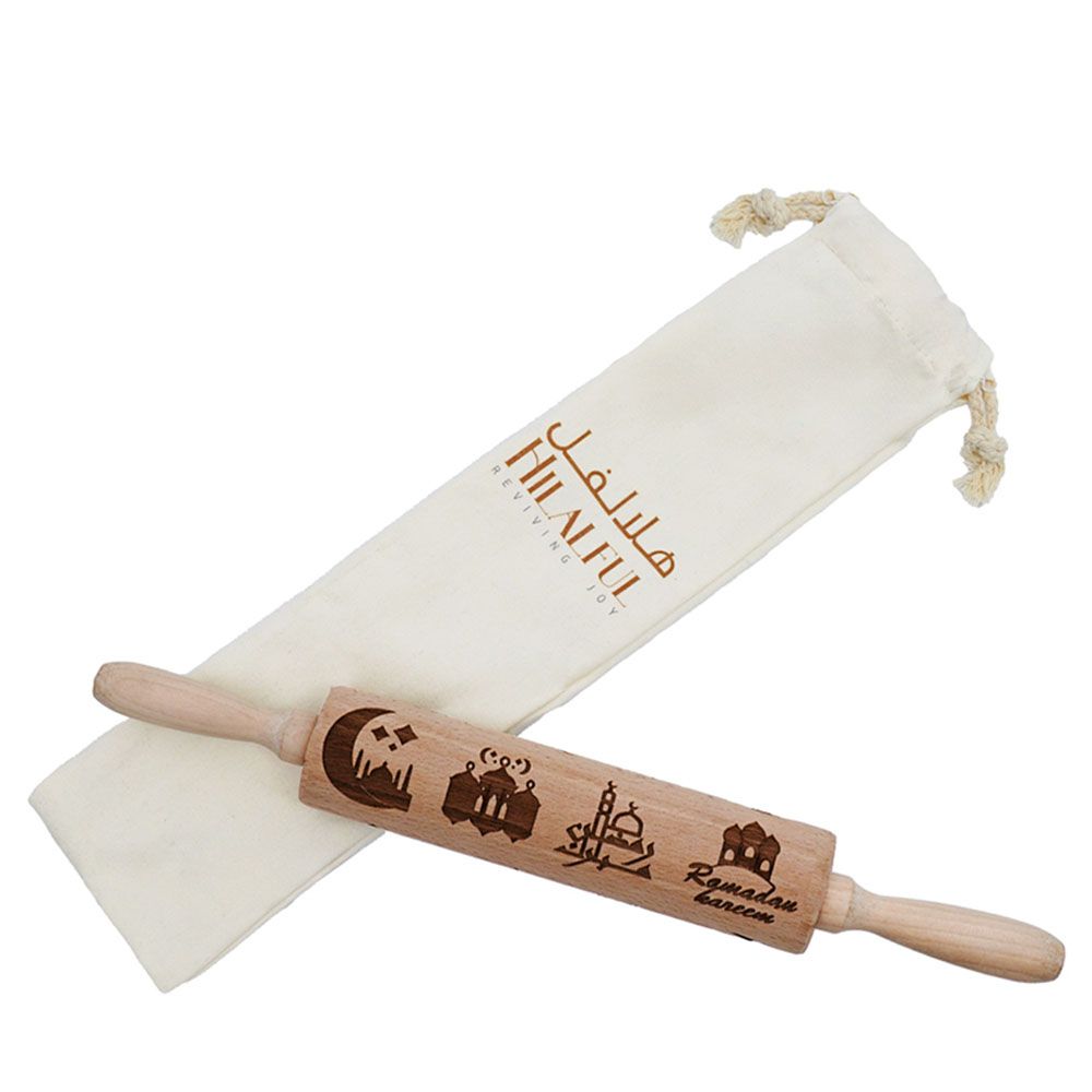 HilalFul - Ramadan Rolling Pin - Brown