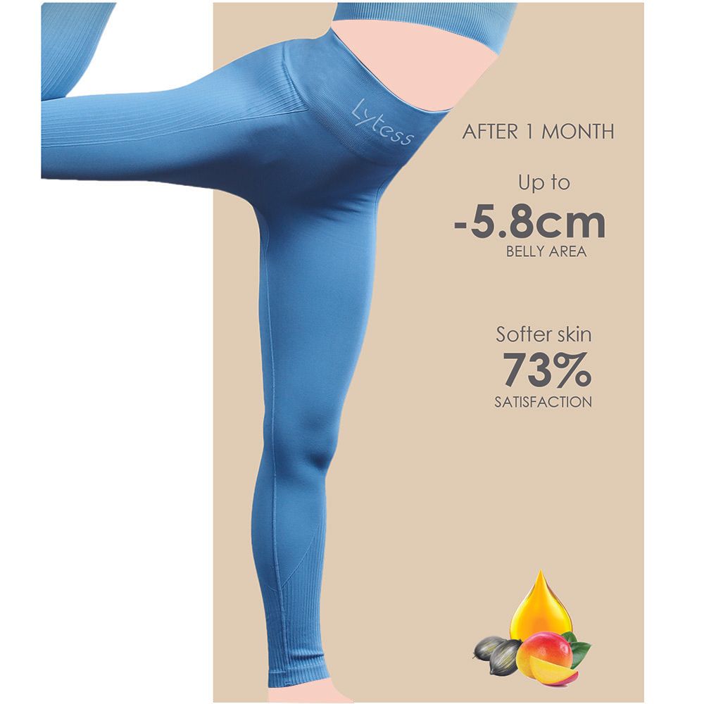 Lytess - Yogafit Slimming Leggings - Blue