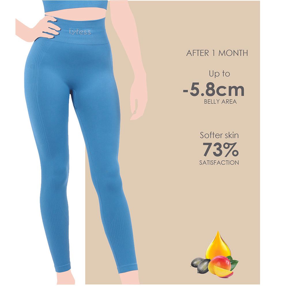 Lytess - Yogafit Slimming Leggings - Blue