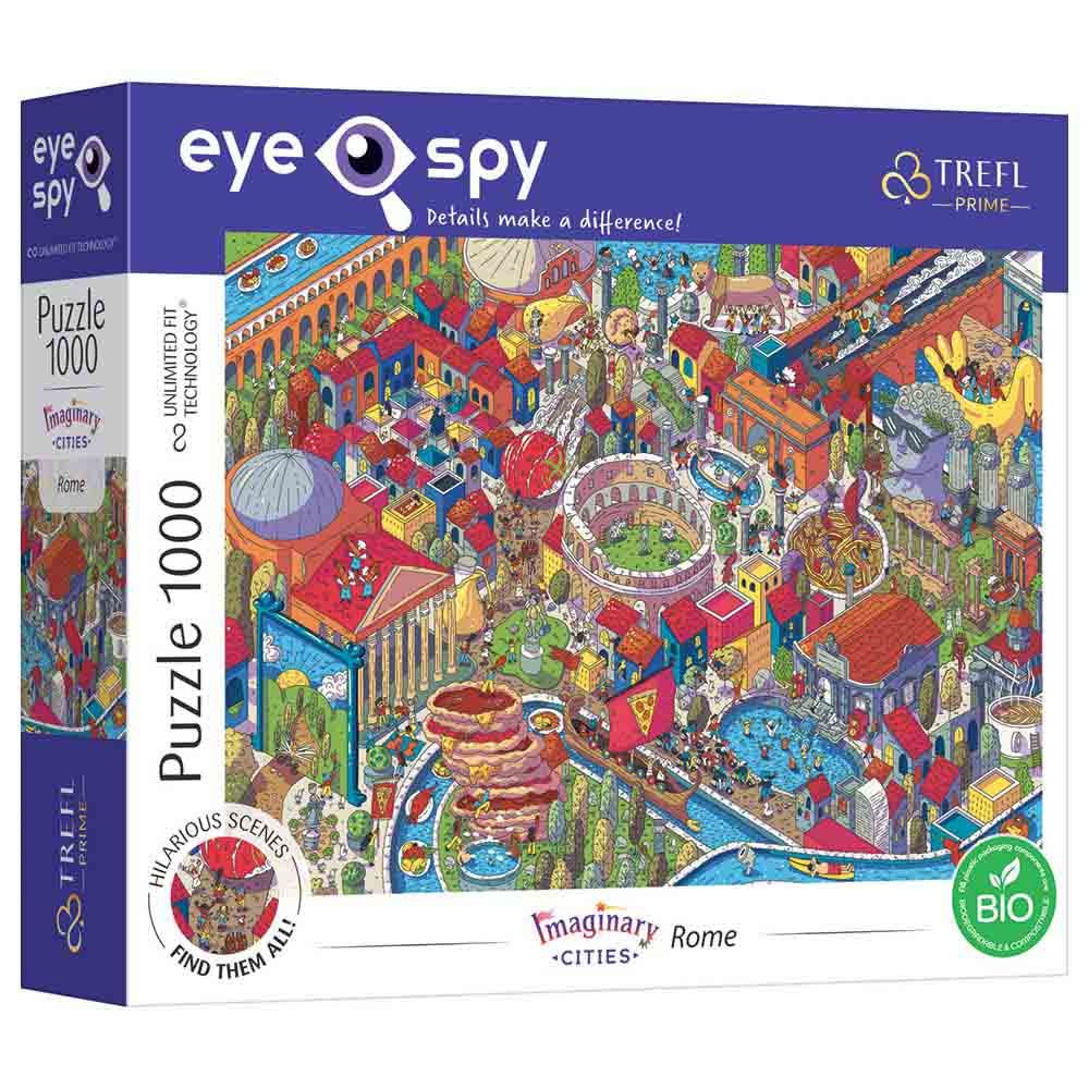 Trefl Puzzle - UFT Eye-Spy Rome & Italy Puzzle - 1000pcs