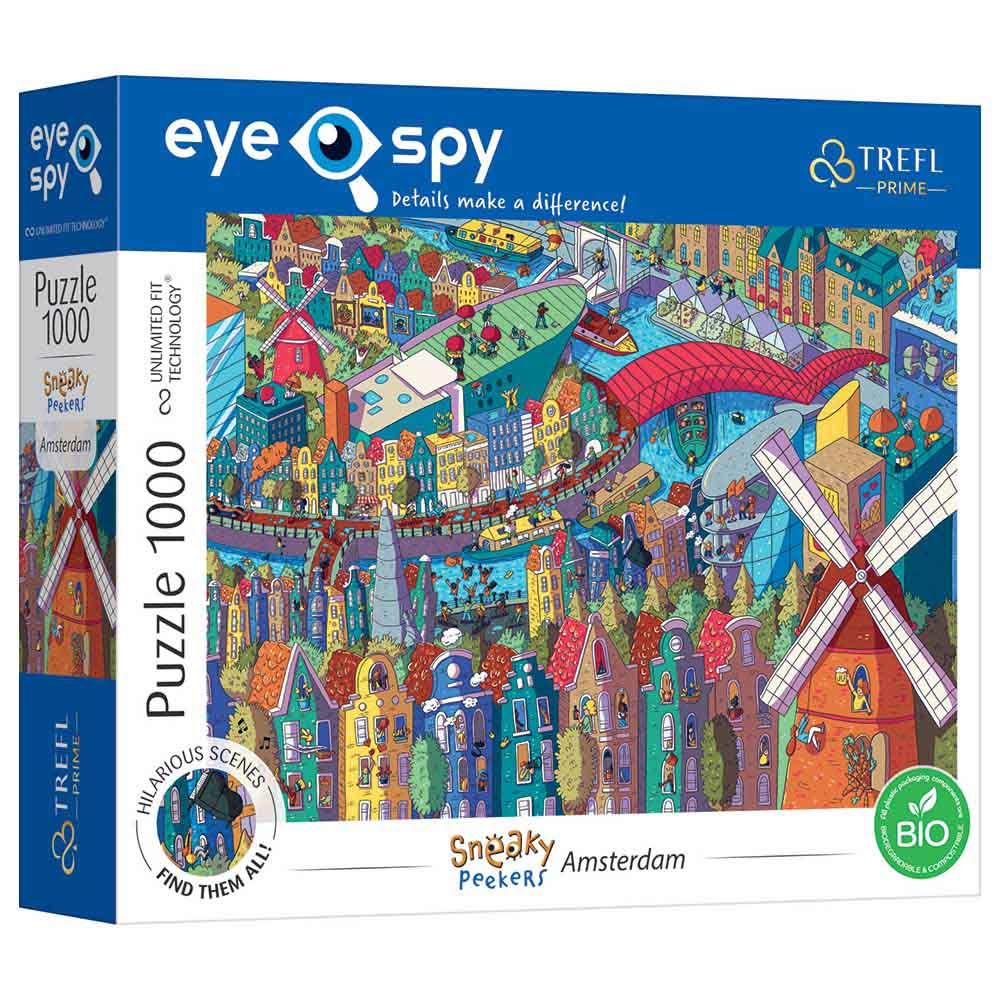 Trefl Puzzle - UFT Eye-Spy Amsterdam & The Netherlands Puzzle - 1000pcs