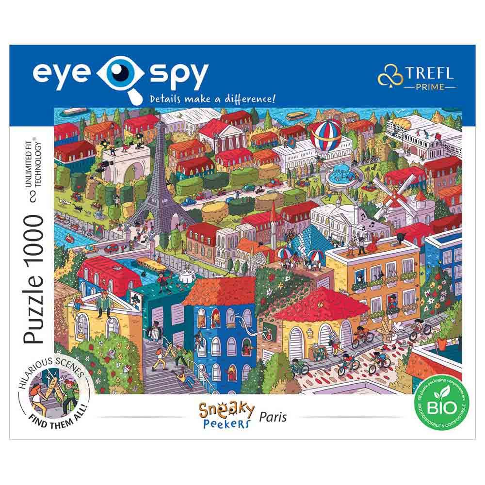 Trefl Puzzle - Eye-Spy Paris & France Puzzle - 1000pcs