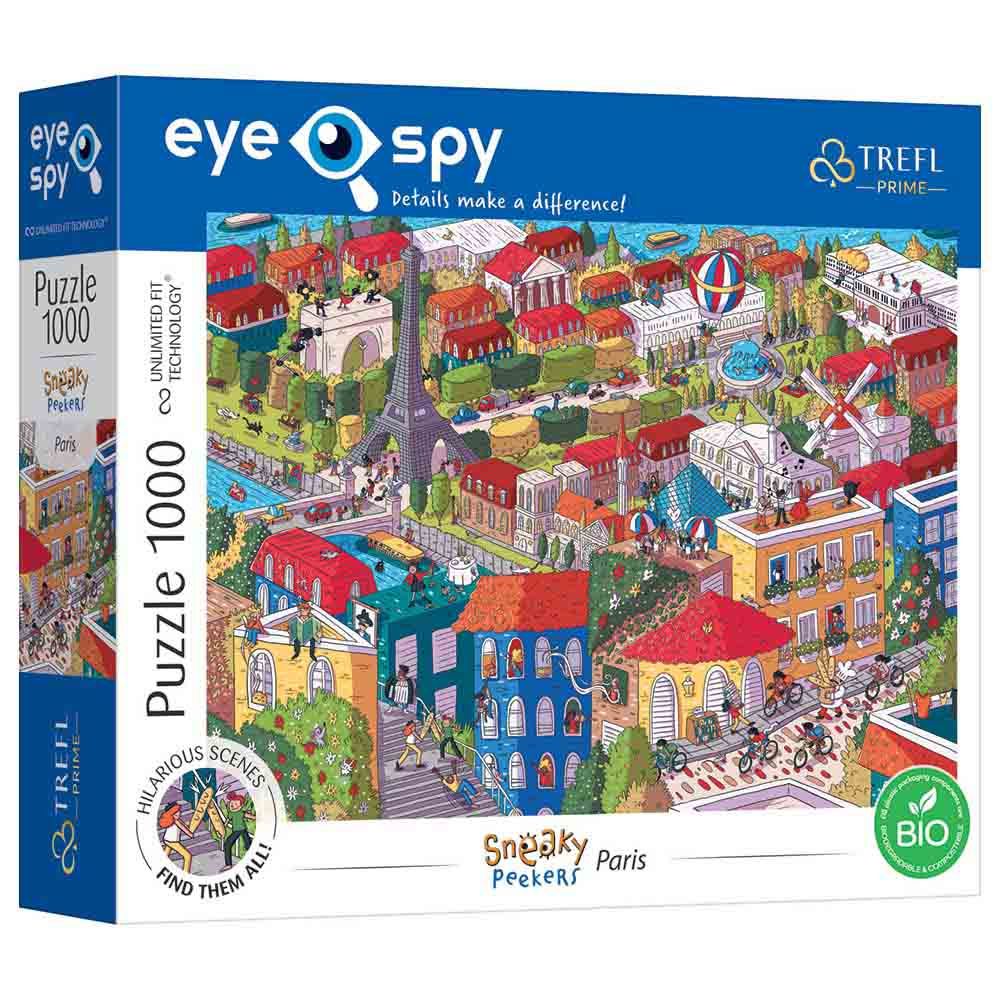 Trefl Puzzle - Eye-Spy Paris & France Puzzle - 1000pcs