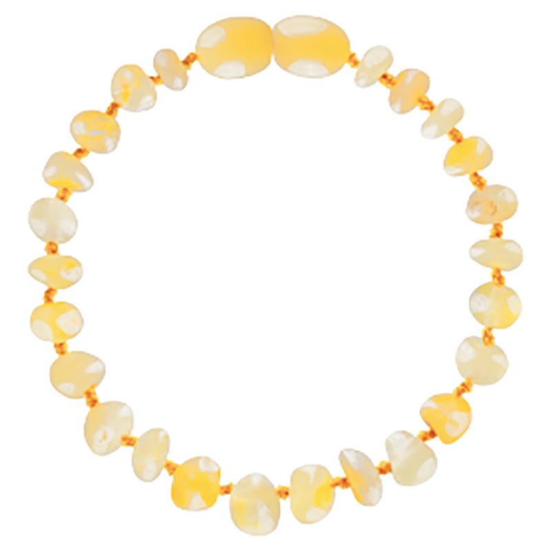 Made by Nature - Premium Amber Baby Teething Bracelet - Milk