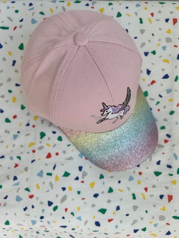 The Girl Cap - Durable Cotton Kids Cap - Unicorn - Pink