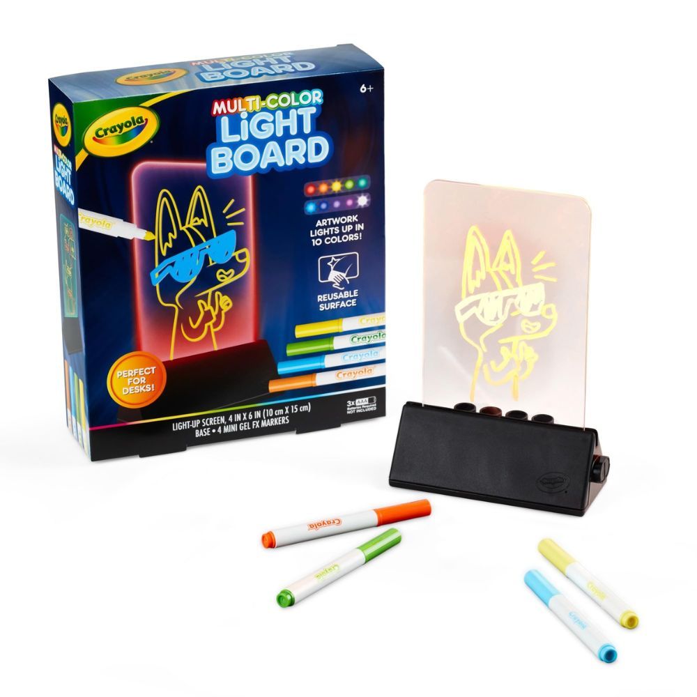 Crayola - Multi Color Light Board Art Kit