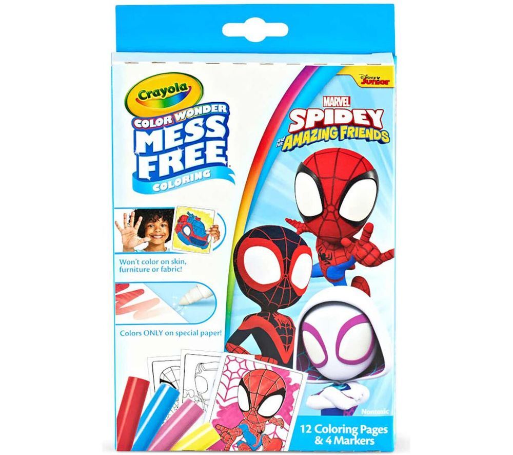 Crayola - Color Wonder Mini Box Set - Spidey And His Amazing Friends