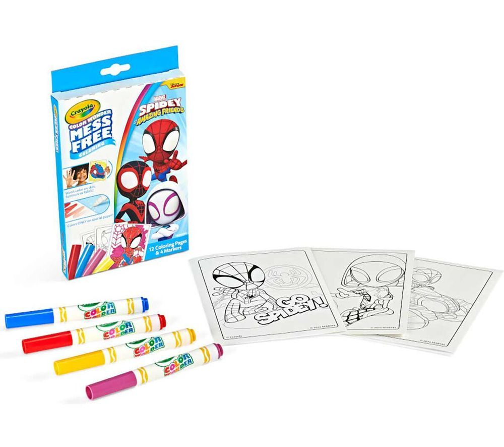 Crayola - Color Wonder Mini Box Set - Spidey And His Amazing Friends