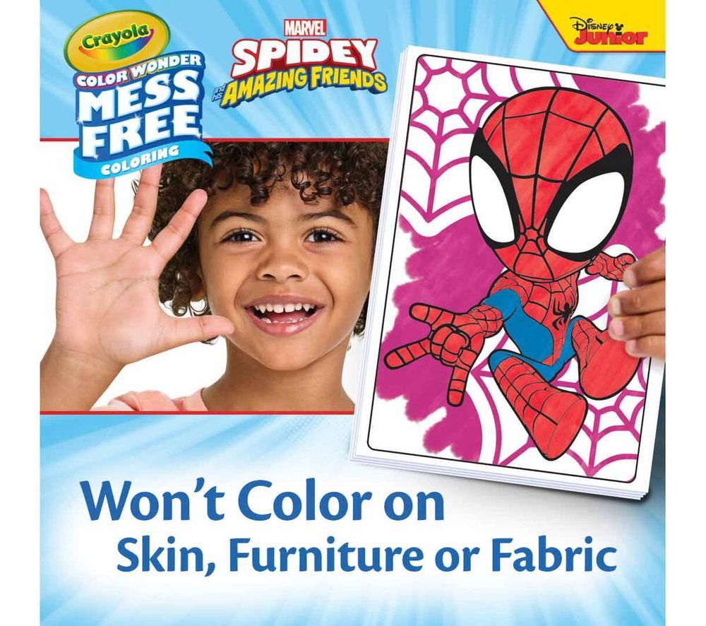 Crayola - Color Wonder Mini Box Set - Spidey And His Amazing Friends