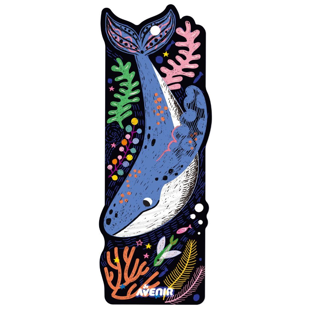 Avenir - Scratch Sea Animal Bookmarks - Pack of 1 - 5Pcs