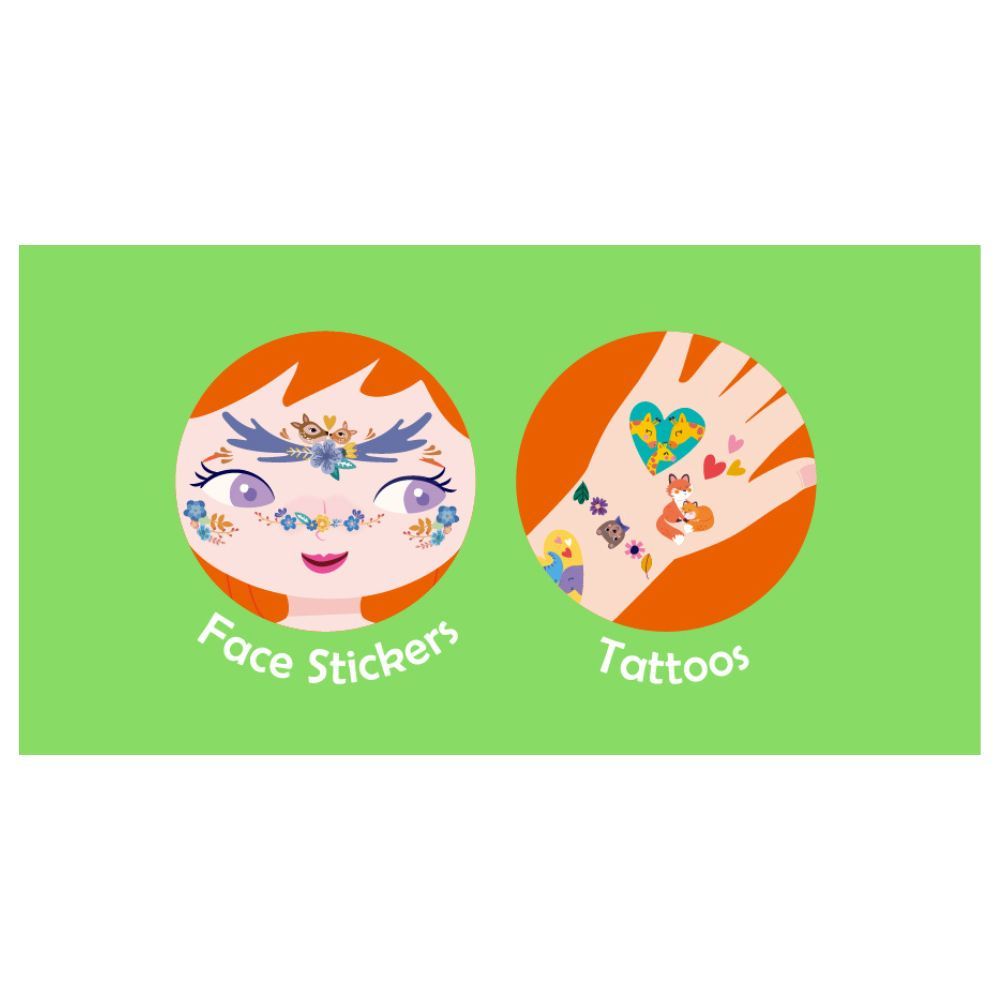 Avenir - Face Stickers And Tattoos - Animal