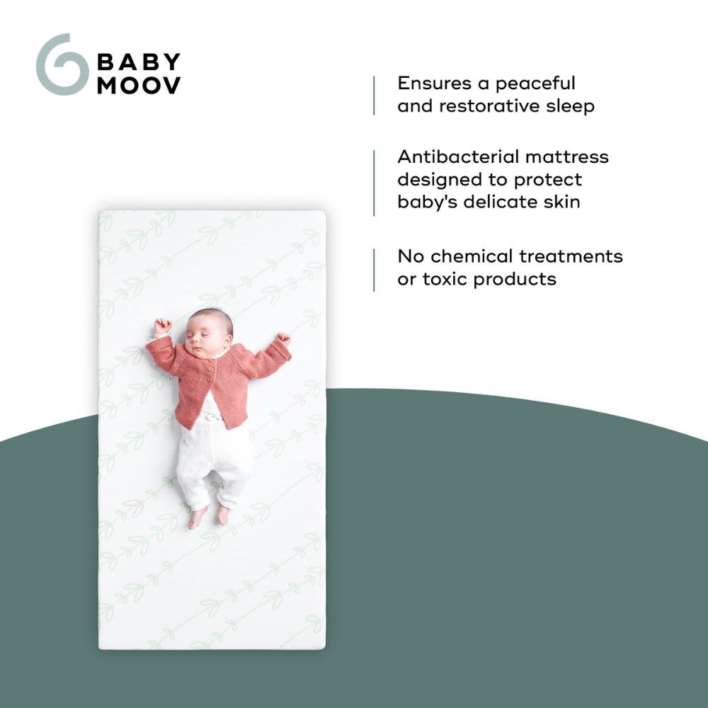 Babymoov - Cosy'Lite Antibacterial Mattress - White - 70x140 cm