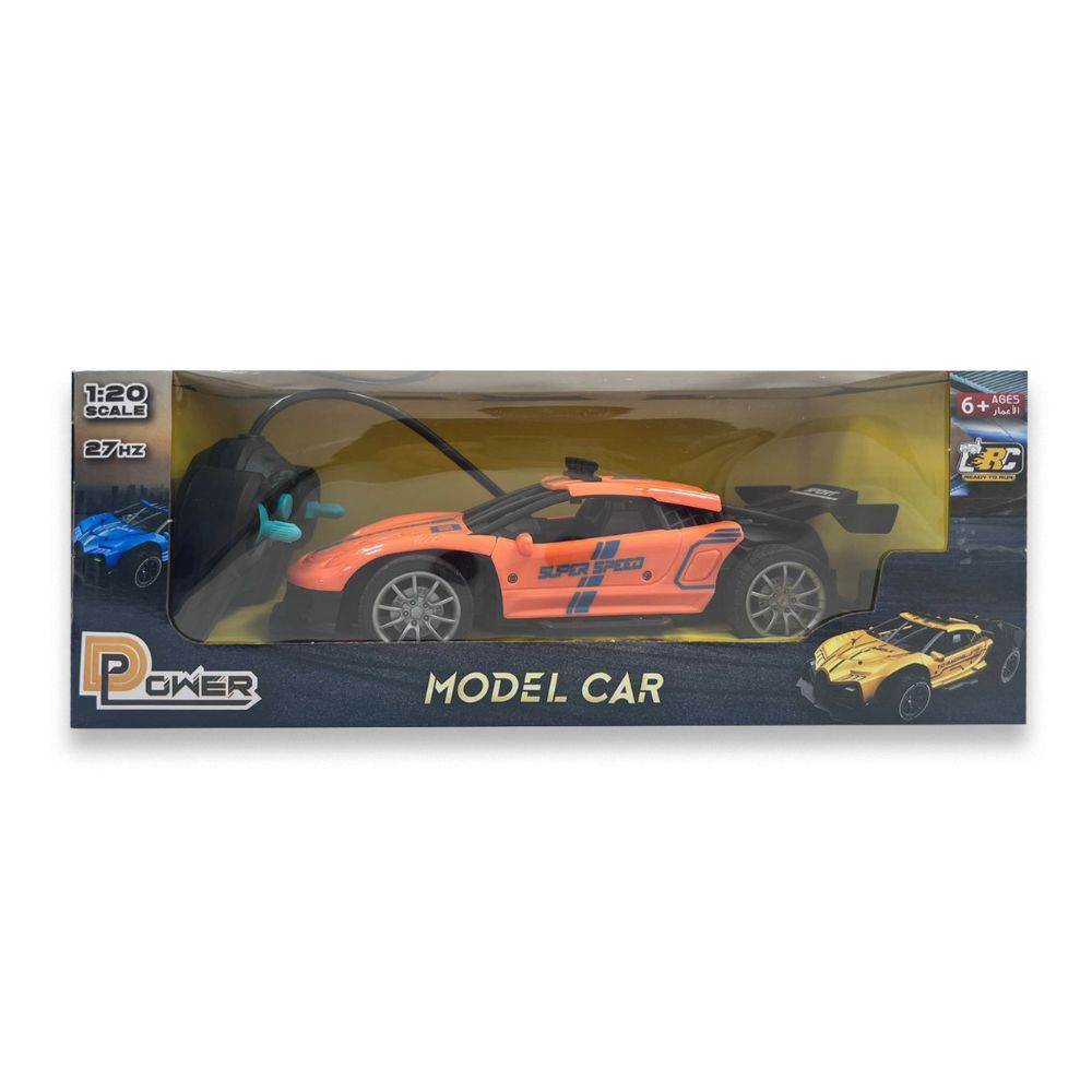 D-Power - Remote Control Racing Model Car - Orange