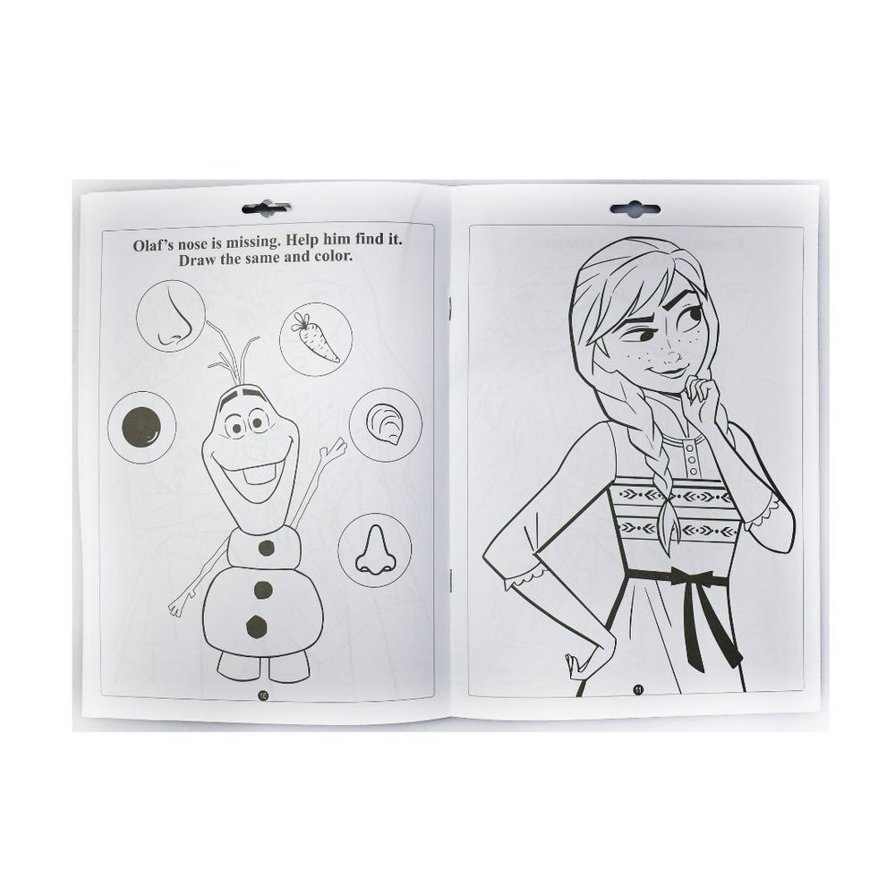 Crayola - Colouring Activity Book And Markers Set - Disney Frozen