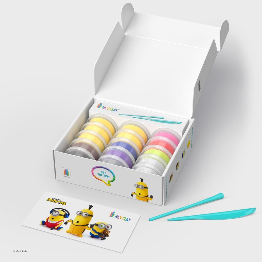 Hey Clay - Minions Modelling Air Dry Clay Playset