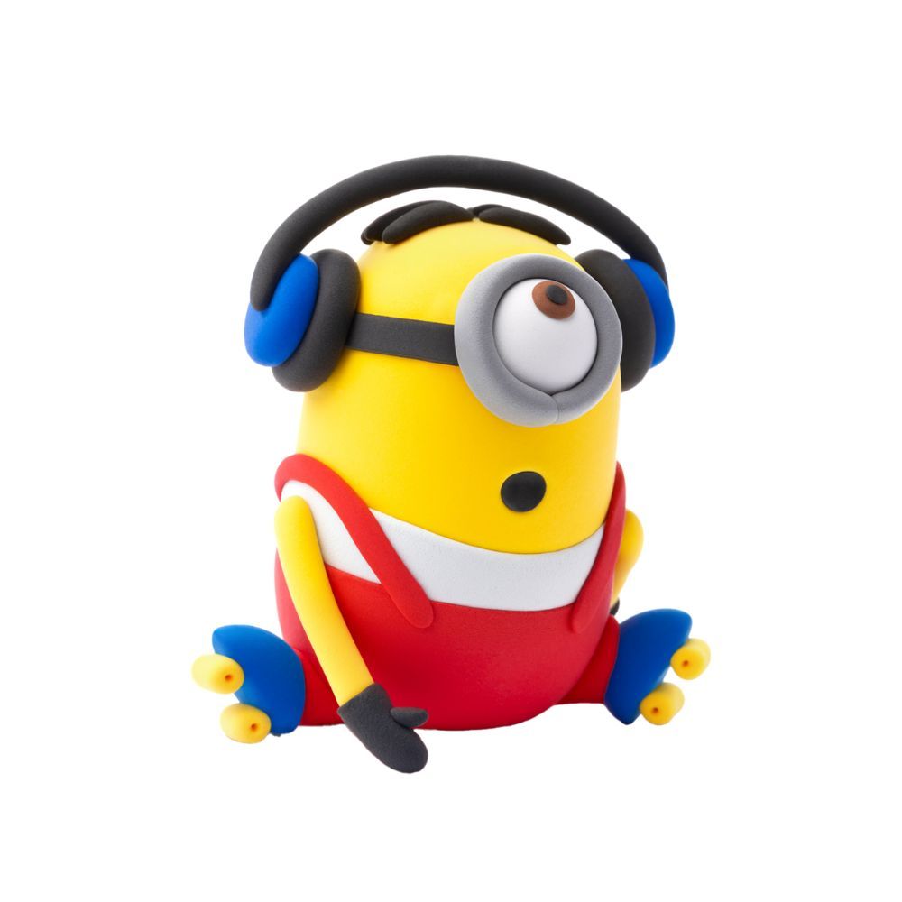 Hey Clay - Minions Stuart Colourful Modelling Air Dry Clay - 5pcs