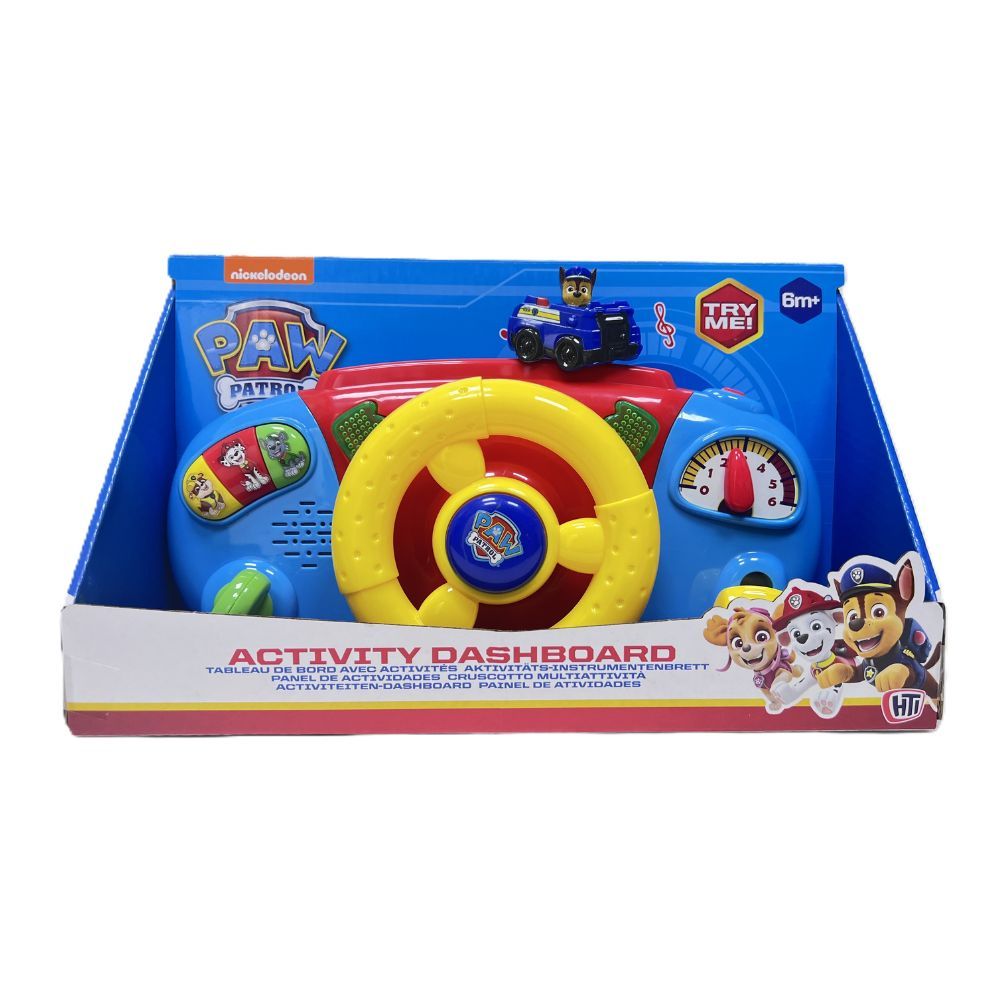 Nickelodeon - Paw Patrol Activity Dashboard Early Learning Toy