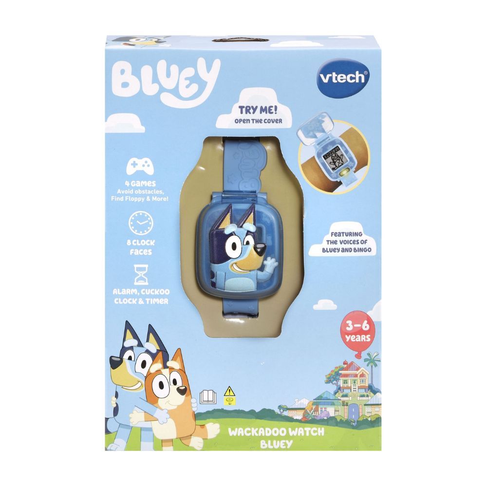 Vtech - Bluey Wackadoo Learning Watch - Blue