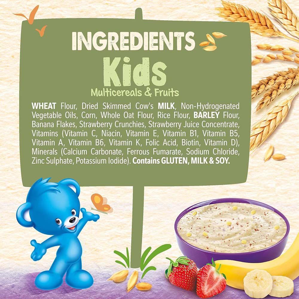 Nestle Cerelac - Kids Multicereals & Fruits Cereals - 400 g