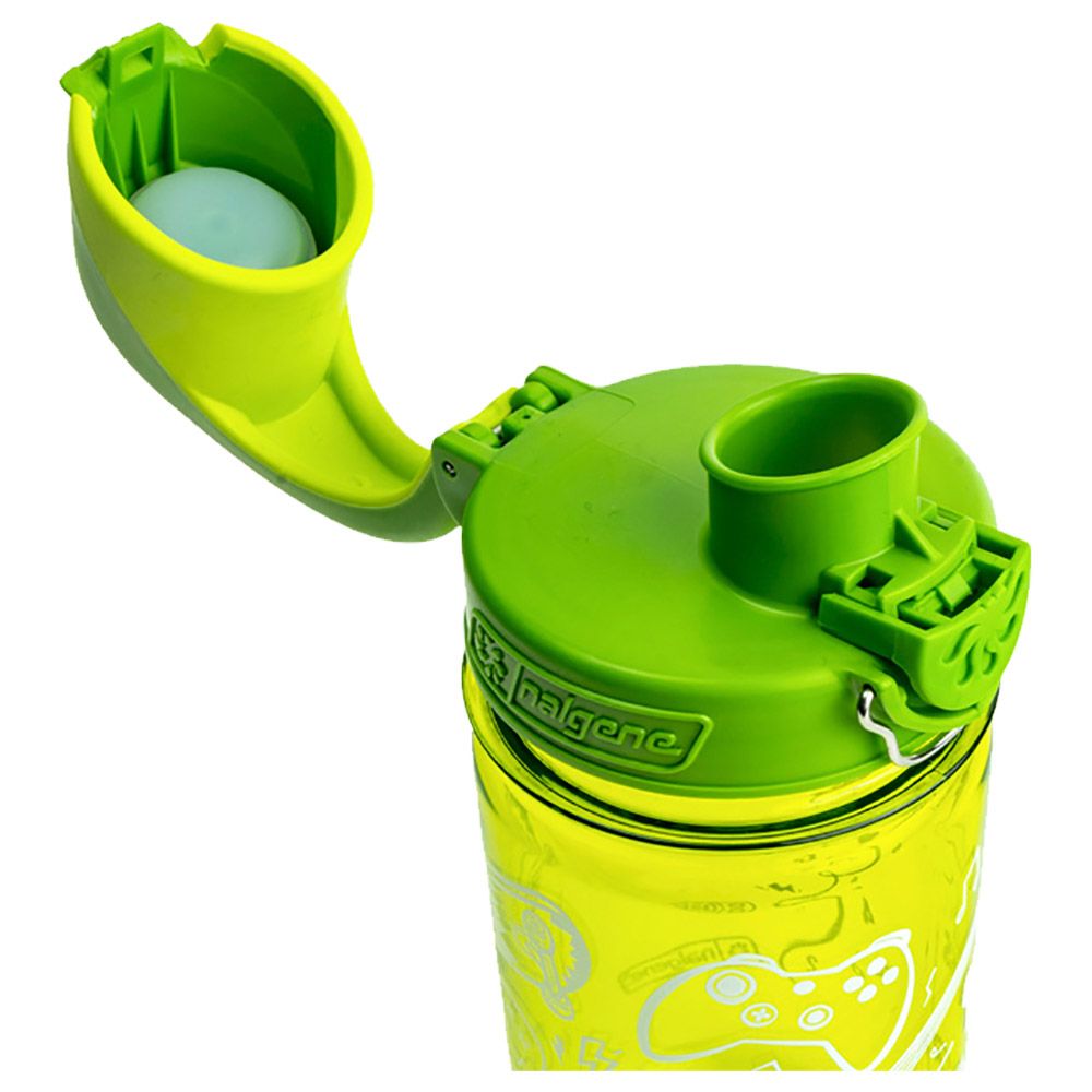 Nalgene - 'On The Fly' Kids Tritan Bottle With Spout Cap - Green - 350ml