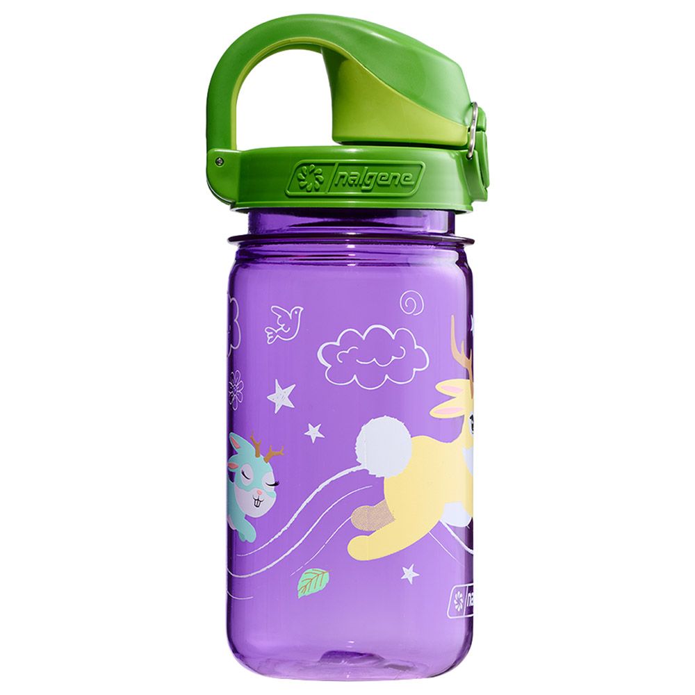 Nalgene - 'On The Fly' Tritan Bottle With Spout Cap - Purple Jackalope 350ml