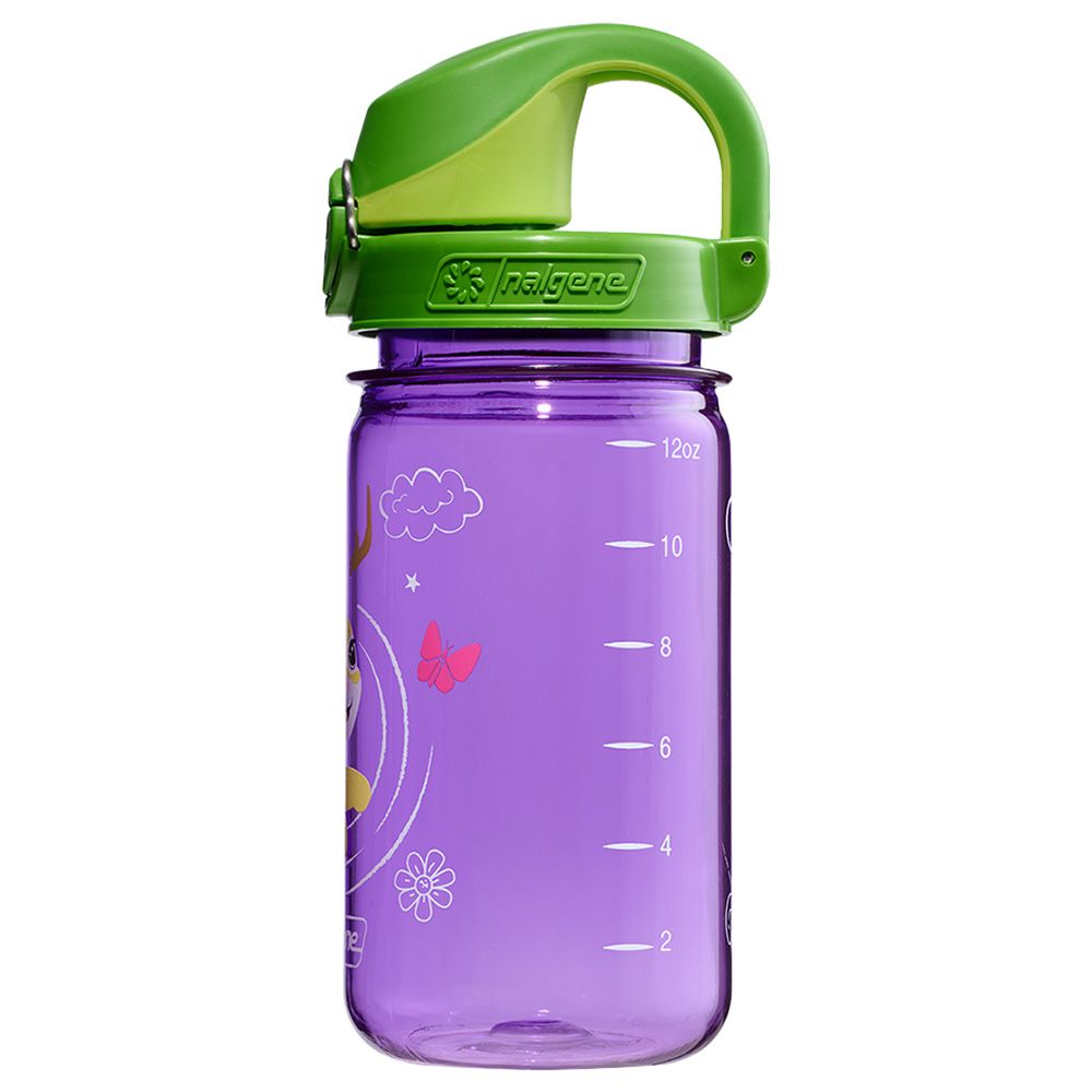 Nalgene - 'On The Fly' Tritan Bottle With Spout Cap - Purple Jackalope 350ml