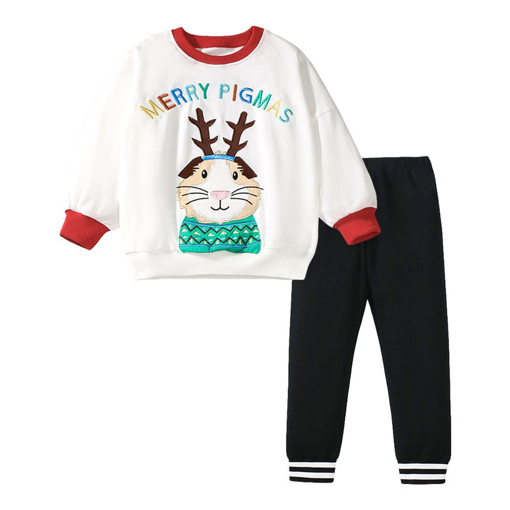 Sugar Rush - Top and Leggings Set - Embroidered - 2 Pcs