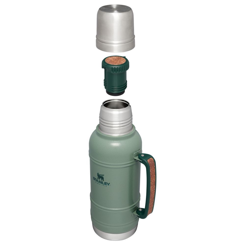 Stanley - The Artisan Thermal Bottle - Hammertone Green - 1.4 L