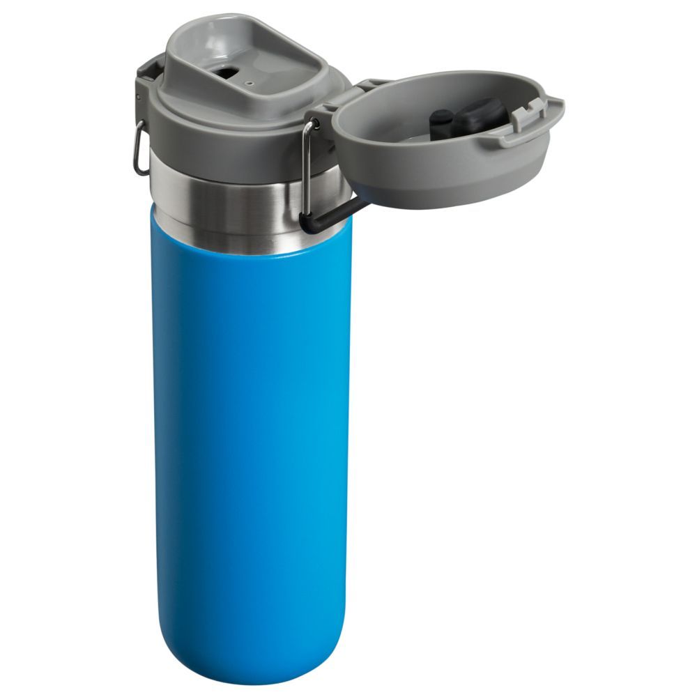 Stanley - Quick Flip Stainless Steel Bottle - Azure - 710 ml