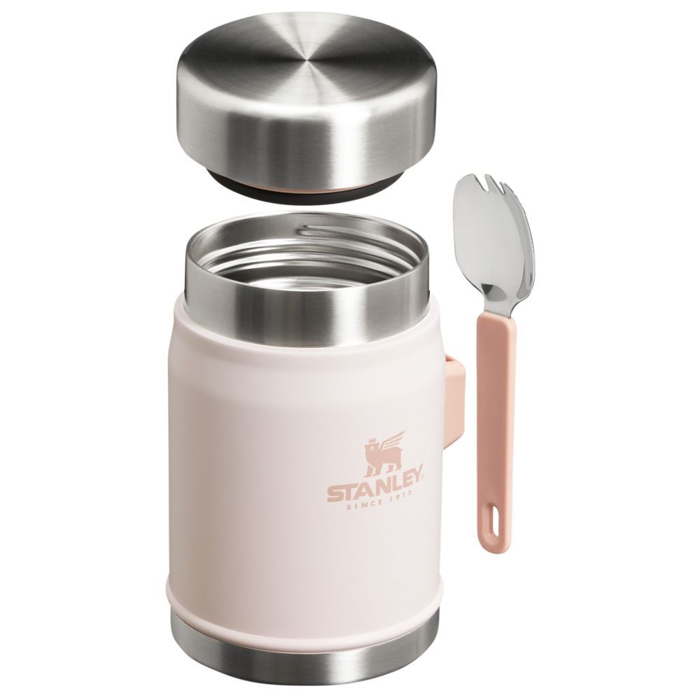 Stanley - Classic Legendary Food Jar With Spork - Rose Quartz - 410 ml