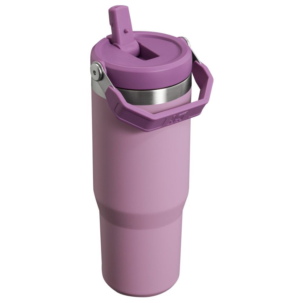 Stanley - IceFlow Flip Straw Stainless Steel Bottle - Lilac - 890 ml