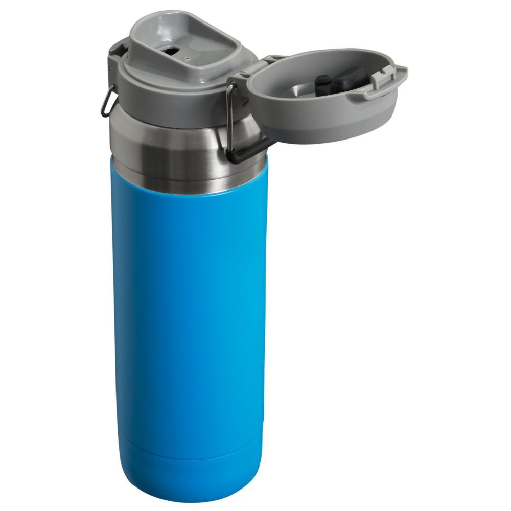 Stanley - Quick Flip Stainless Steel Bottle - Azure - 1.06 L