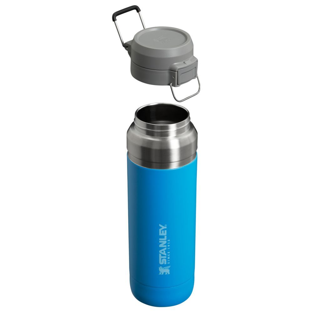 Stanley - Quick Flip Stainless Steel Bottle - Azure - 1.06 L