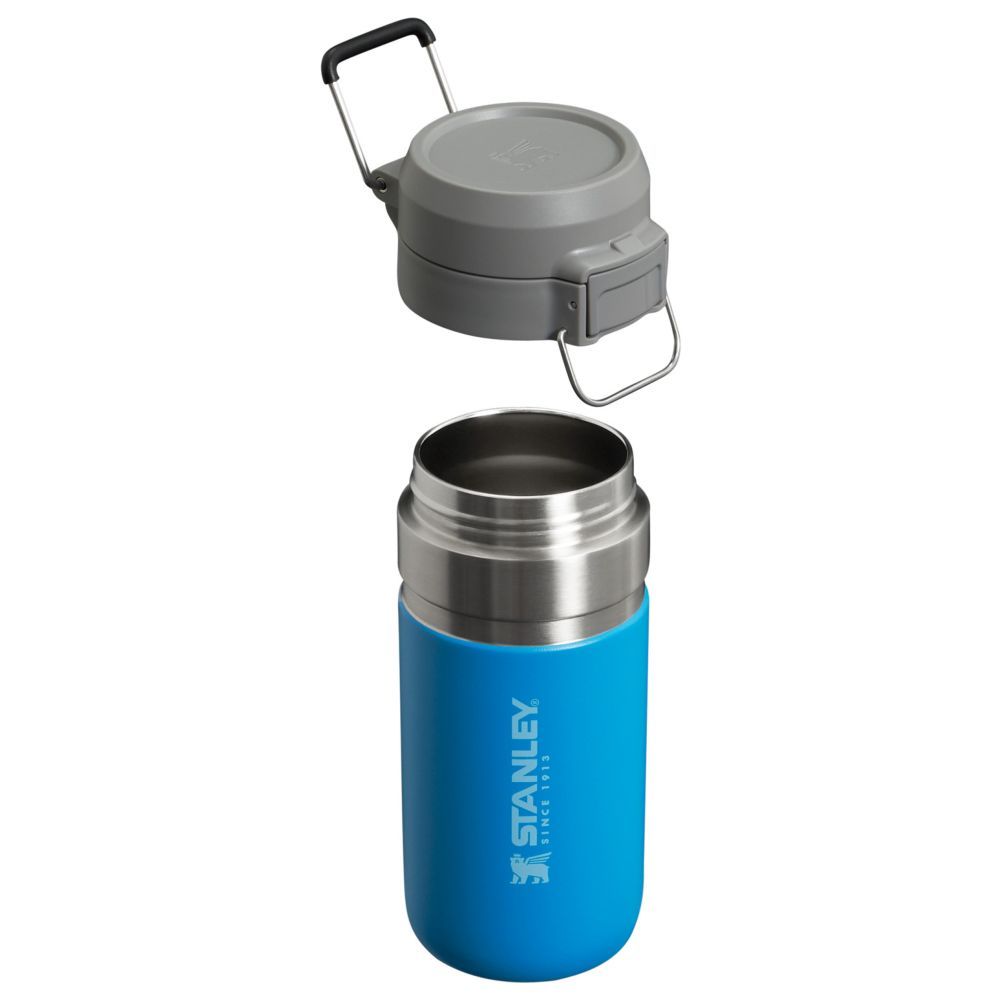 Stanley - Quick Flip Stainless Steel Bottle - Azure - 473 ml