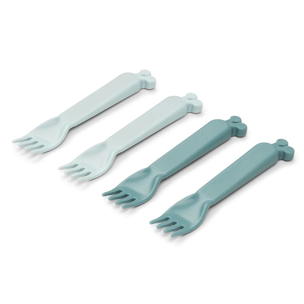 Done by Deer - Kiddish Fork - Raffi Blue - Pack of 4