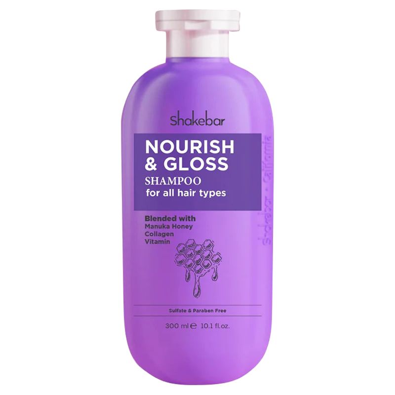 Shakebar - Nourish & Gloss Hair Shampoo - 300ml