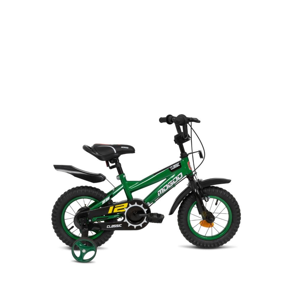 Mogoo - Classic Kids Bike - 12-inch - Green