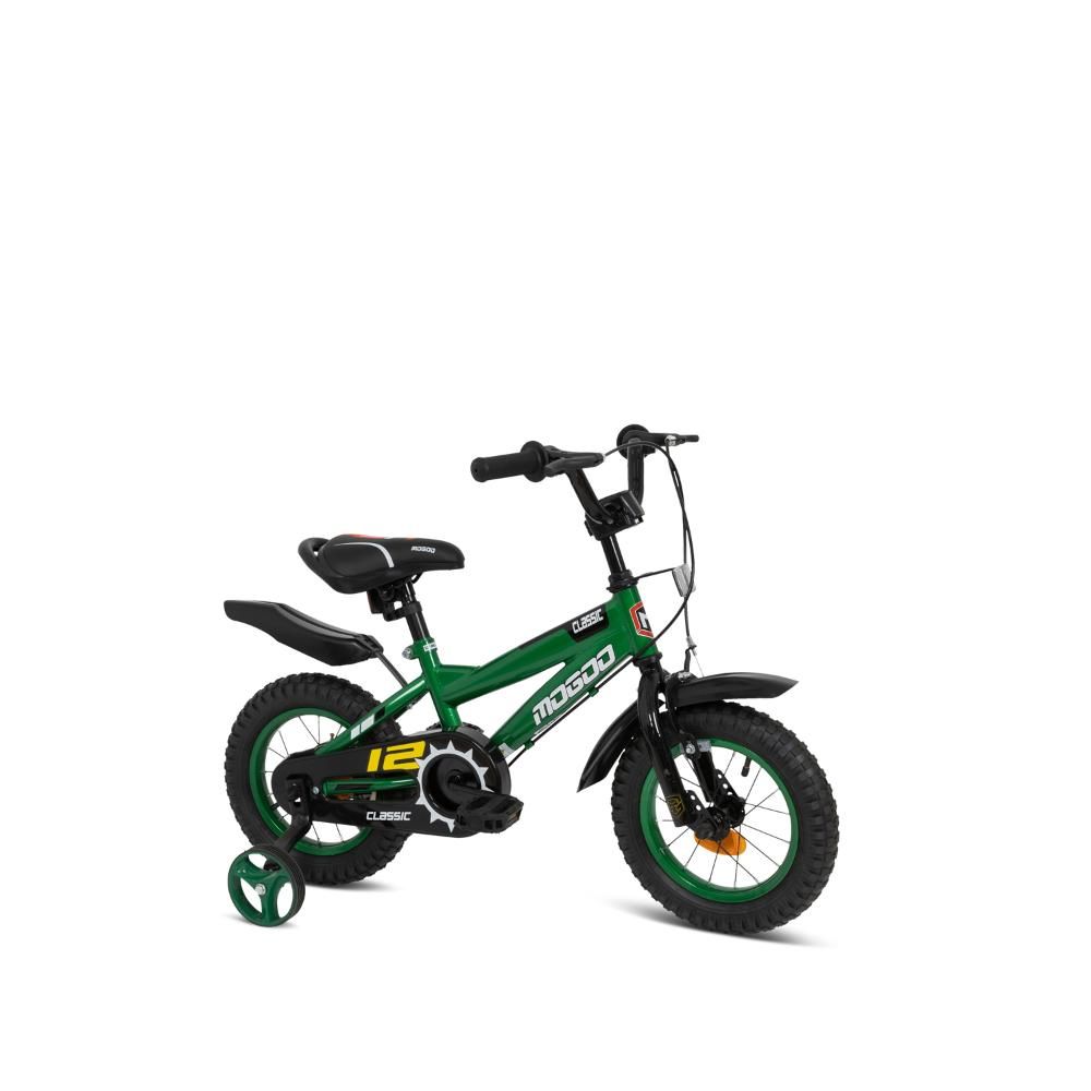 Mogoo - Classic Kids Bike - 12-inch - Green