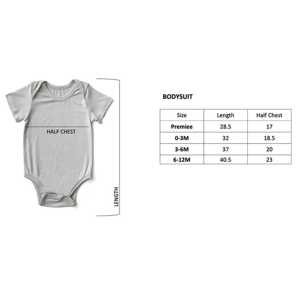 Anvi Baby - Organic Bamboo Spandex Bodysuit - Mocha