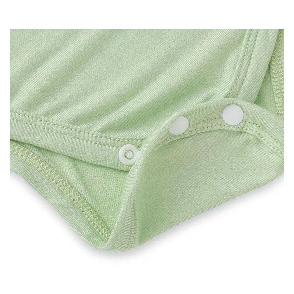 Anvi Baby - Organic Bamboo Spandex Bodysuit - Light Mint