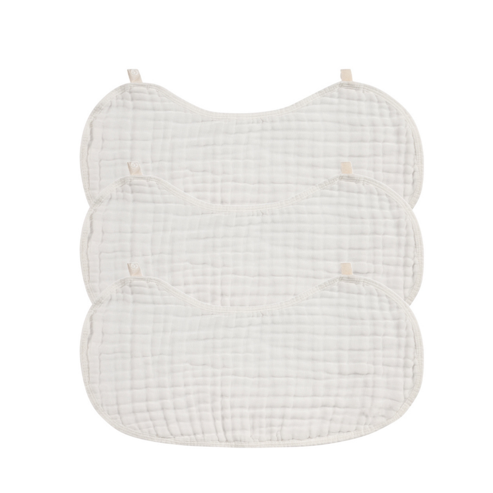 Joley - Cotton Burp & Bib Cloth - 3pc-Set