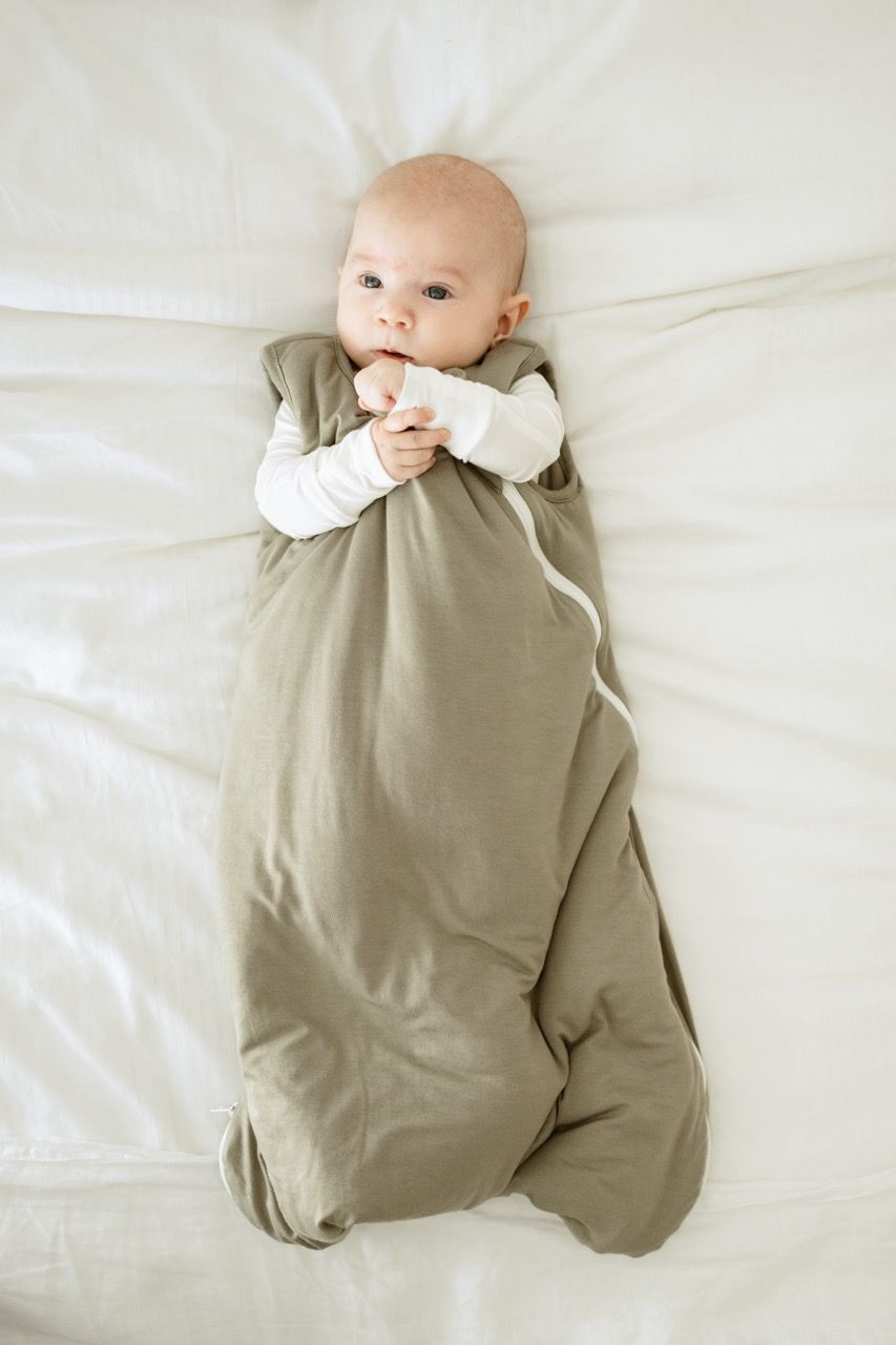 Anvi Baby - Organic Bamboo Sleeping Bag - Olive