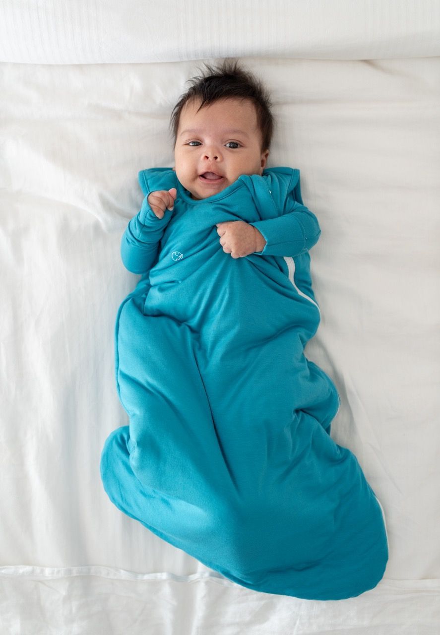 Anvi Baby - Organic Bamboo Sleeping Bag - Deep Blue