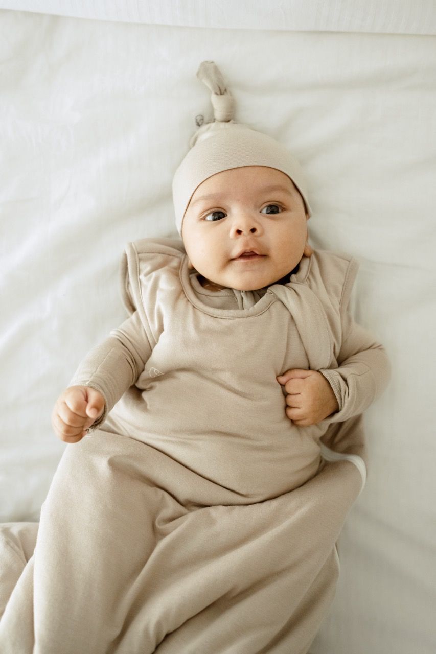 Anvi Baby - Organic Bamboo Sleeping Bag - Mocha