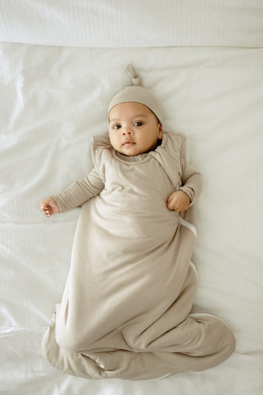 Anvi Baby - Organic Bamboo Sleeping Bag - Mocha